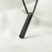 Ayat-ul-Kursi Bar Necklace